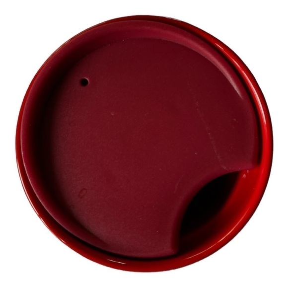 STARBUCKS HOLIDAY 2021 RED STRIPED CERAMIC TUMBLER - Picture 4 of 7